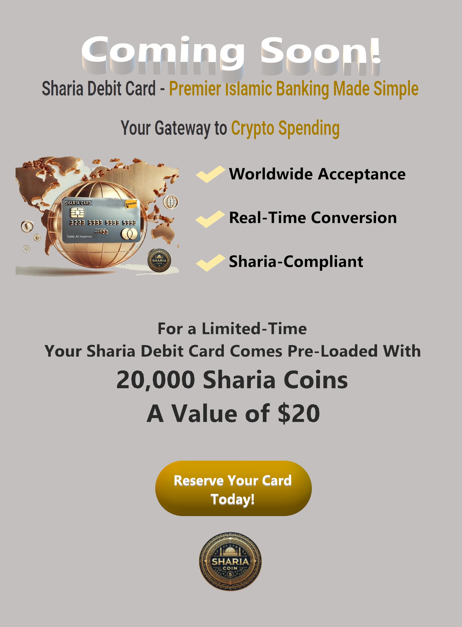 Sharia Crypto Card